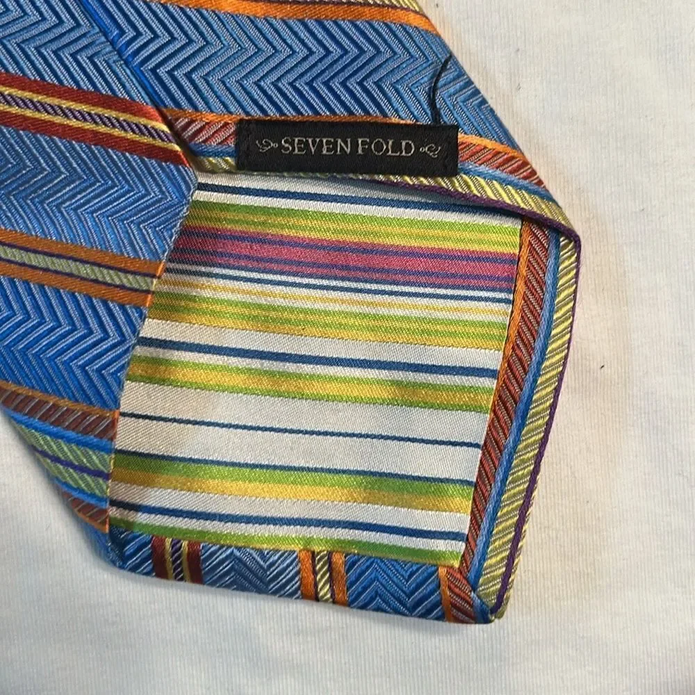 Michelsons Stripe Classic Silk Men’s Tie.EUC